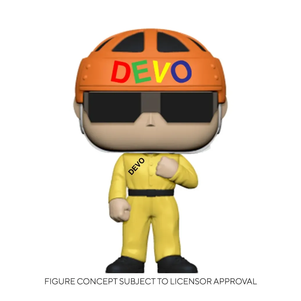 Devo POP! Rocks Vinyl Figur Satisfaction (Yellow Suit) 9 cm