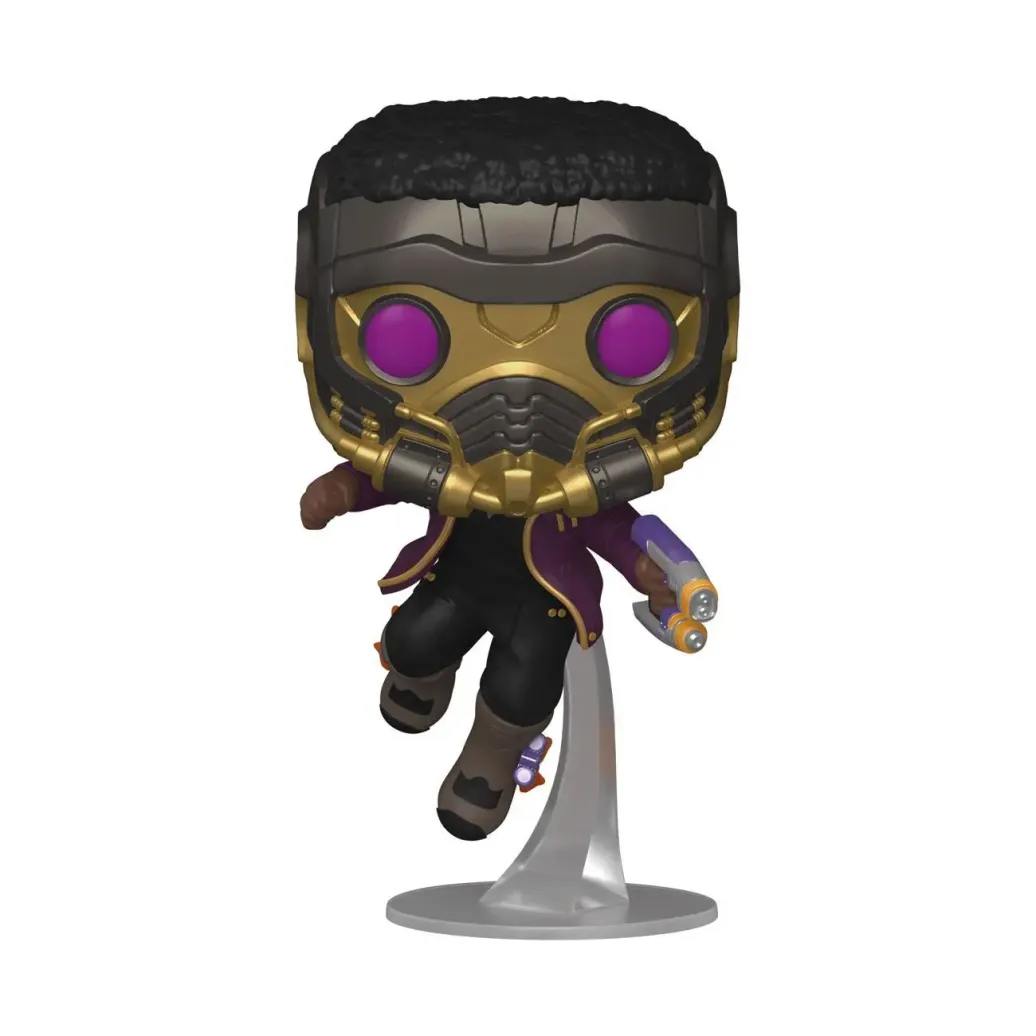 What If...? POP! Marvel Vinyl Figur T'Challa Star-Lord 9 cm