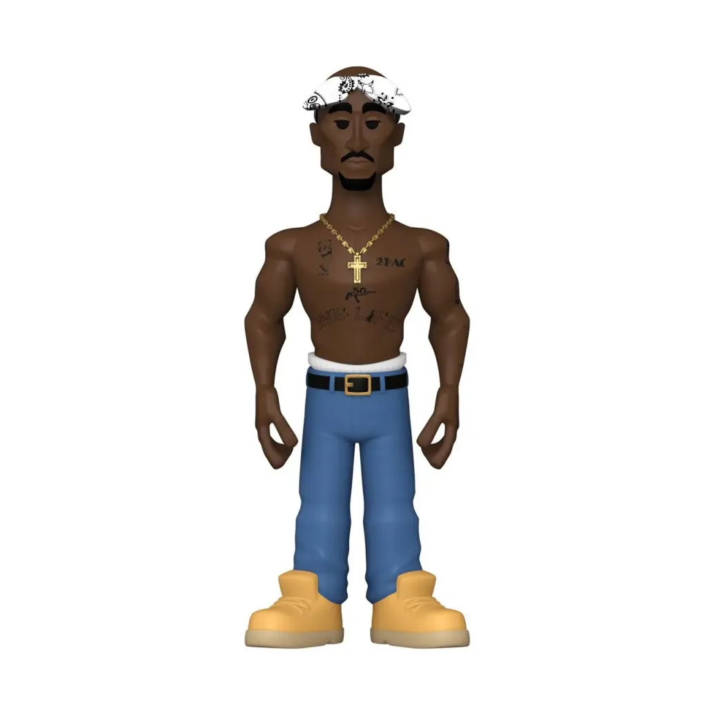 Tupac Vinyl Gold Figur Tupac 13 cm