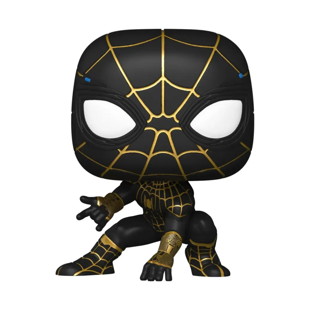 Spider-Man: No Way Home POP! Vinyl Figur Spider-Man (Black & Gold Suit) 9 cm