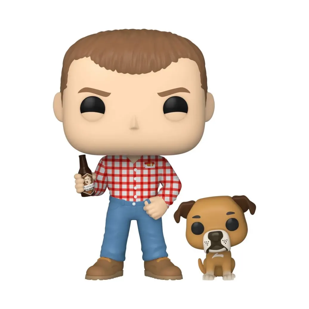Letterkenny POP! & Buddy Television Vinyl Figur Wayne w/Gus 9 cm