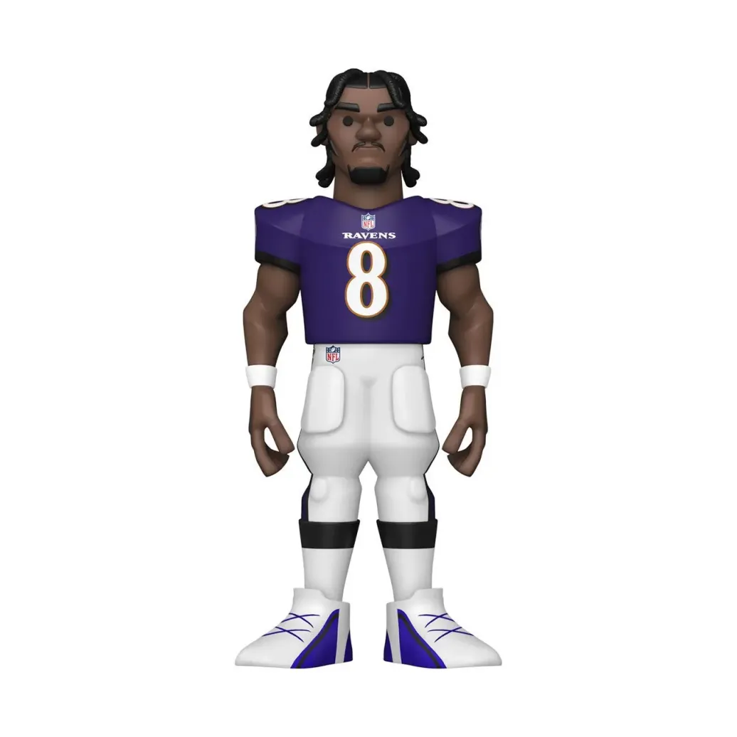 Ravens Vinyl Gold Figuren 13 cm Lamar Jackson Sortiment (6)