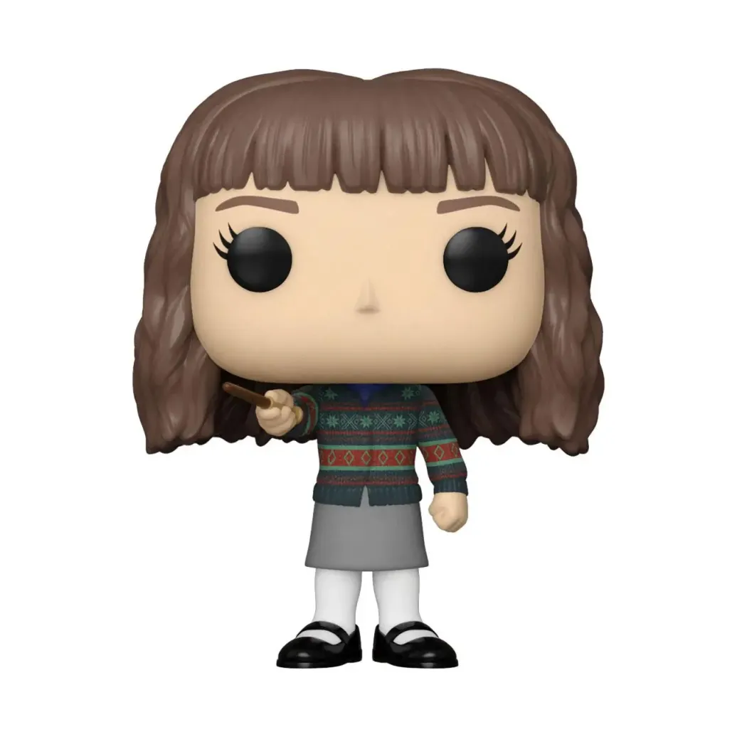 Harry Potter POP! Movies Vinyl Figur Hermione w/Wand 9 cm 