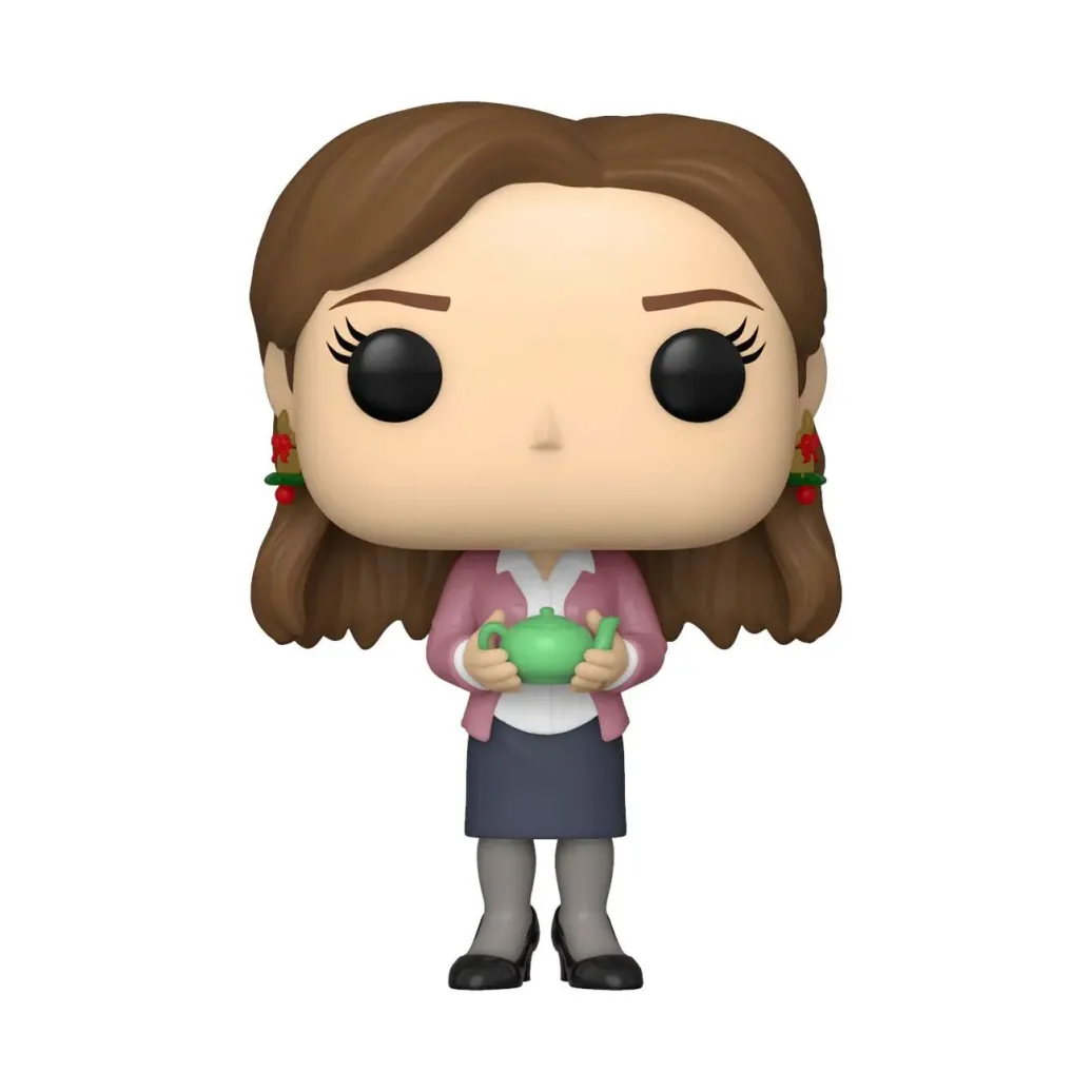 The Office US POP! TV Vinyl Figur Pam w/Teapot & Note 9 cm