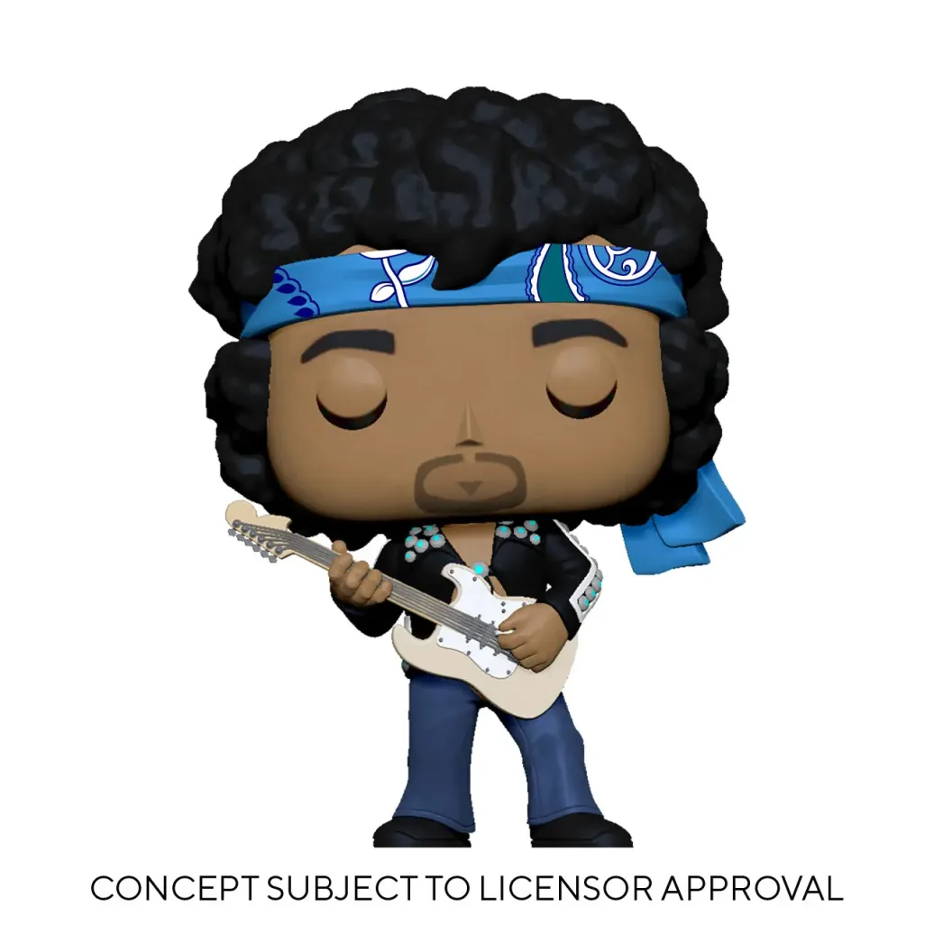 Jimi Hendrix POP! Rocks Vinyl Figur Jimi Hendrix (Live in Maui Jacket) 9 cm