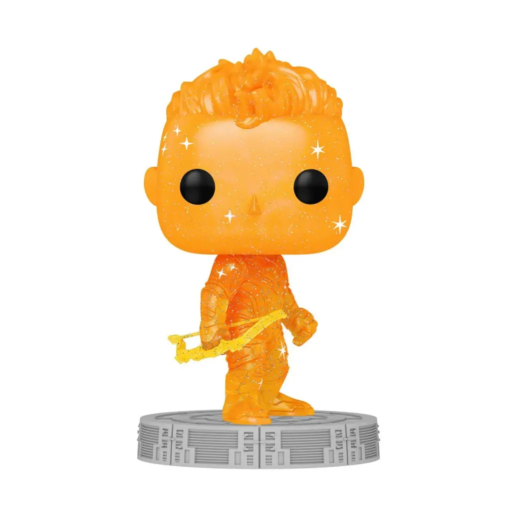 Infinity Saga POP! Artist Series Vinyl Figur Hawkeye (Orange) 9 cm