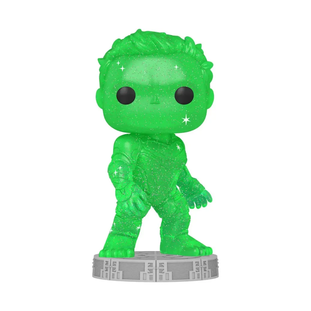 Infinity Saga POP! Artist Series Vinyl Figur Hulk (Green) 9 cm