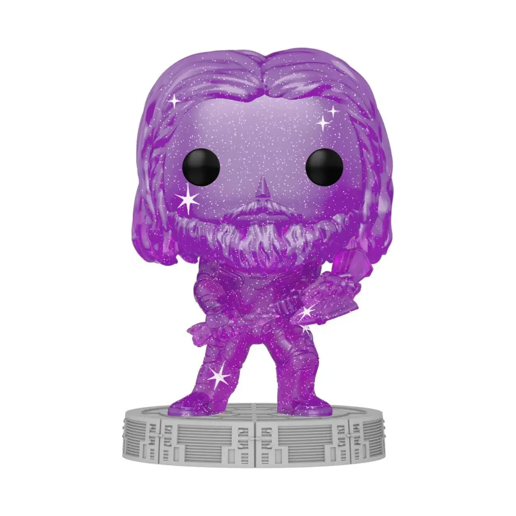 Infinity Saga POP! Artist Series Vinyl Figur Thor (Purple) 9 cm