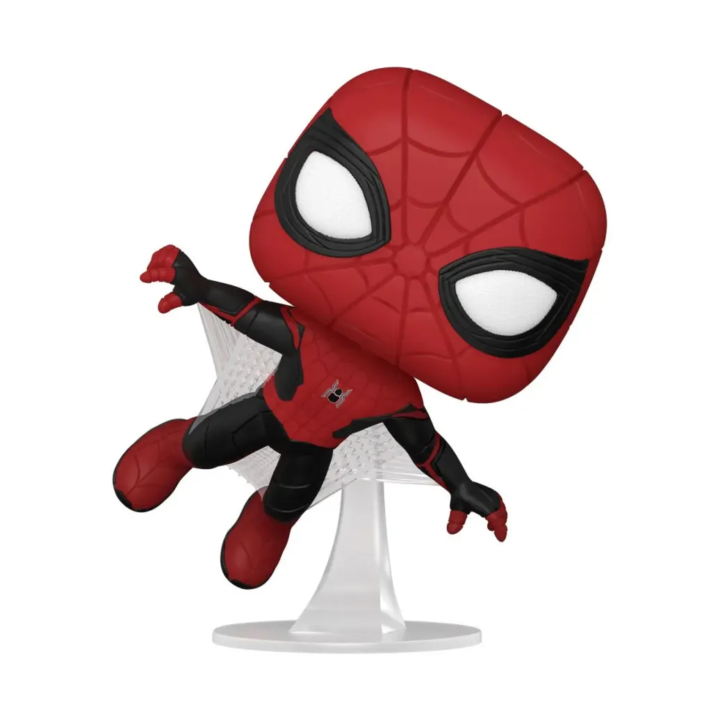 Spider-Man: No Way Home POP! Movies Vinyl Figur Spider-Man (Upgraded Suit) 9 cm