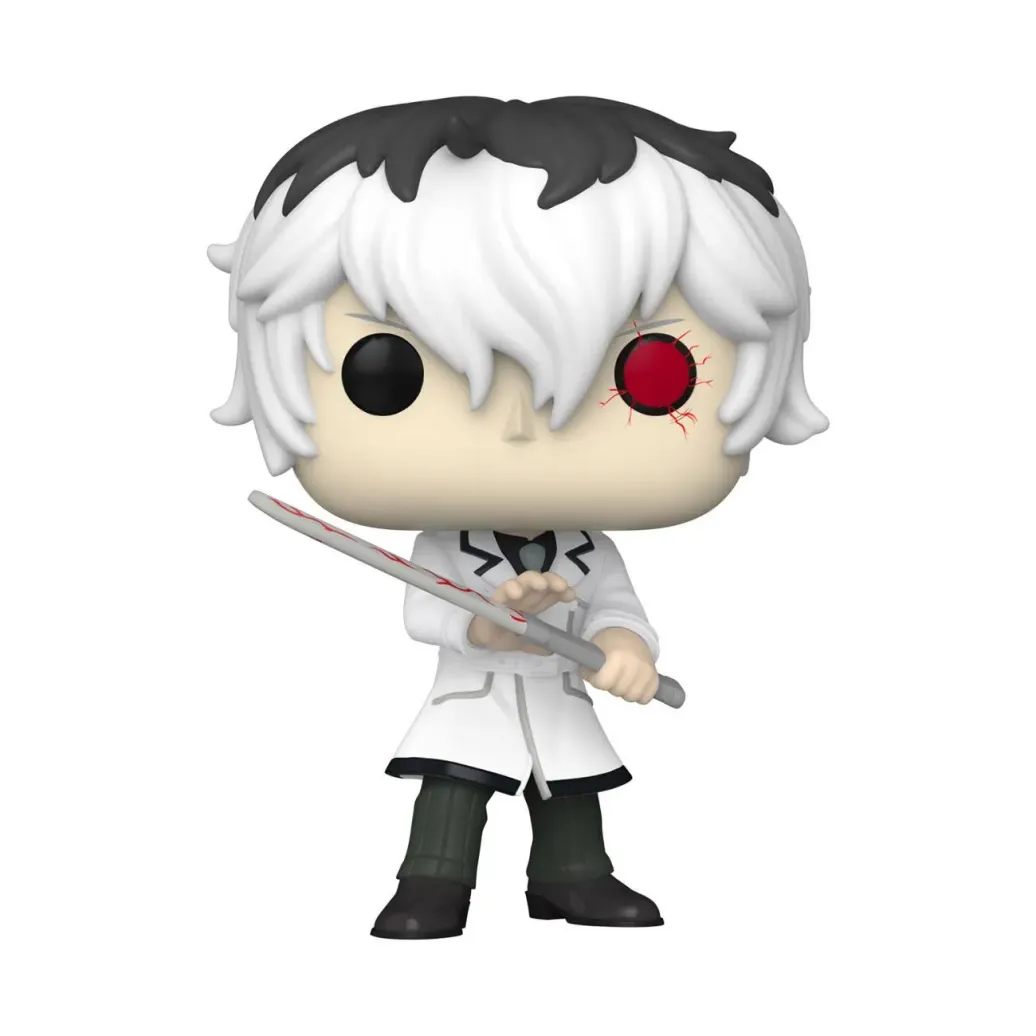 Tokyo Ghoul POP! Animation Vinyl Figur Ken Kaneki in White Outfit 9 cm