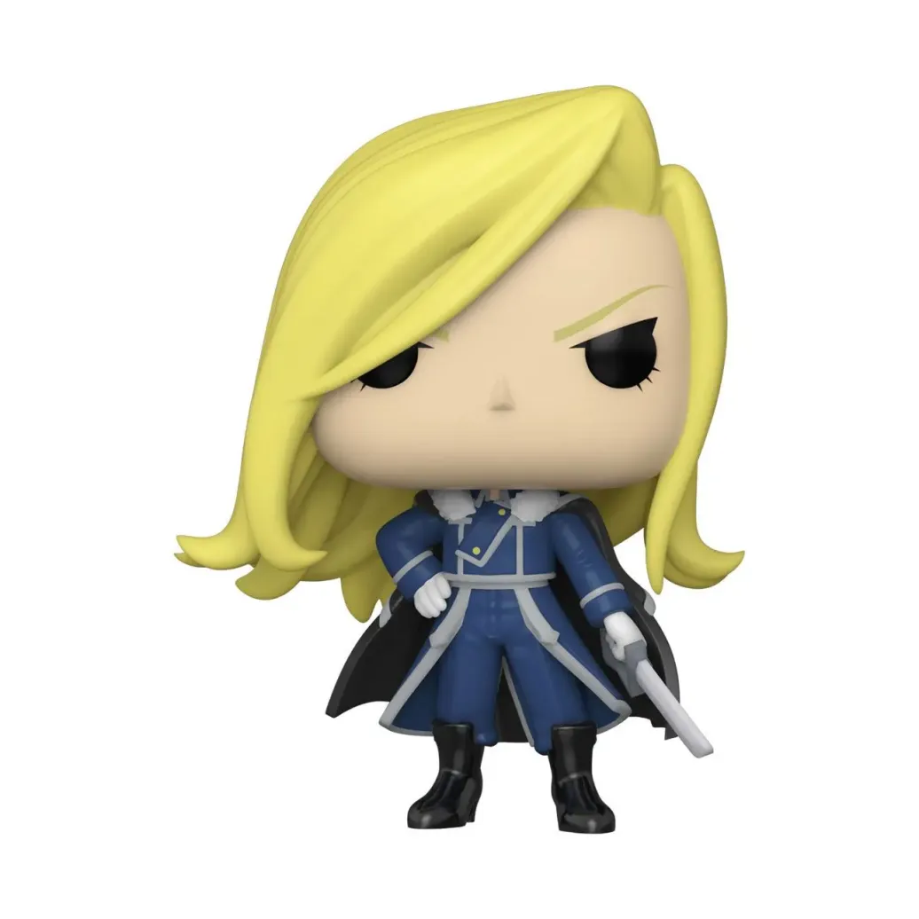 Fullmetal Alchemist Brotherhood POP! Animation Vinyl Figur Olivier Armstrong with Sword 9 cm