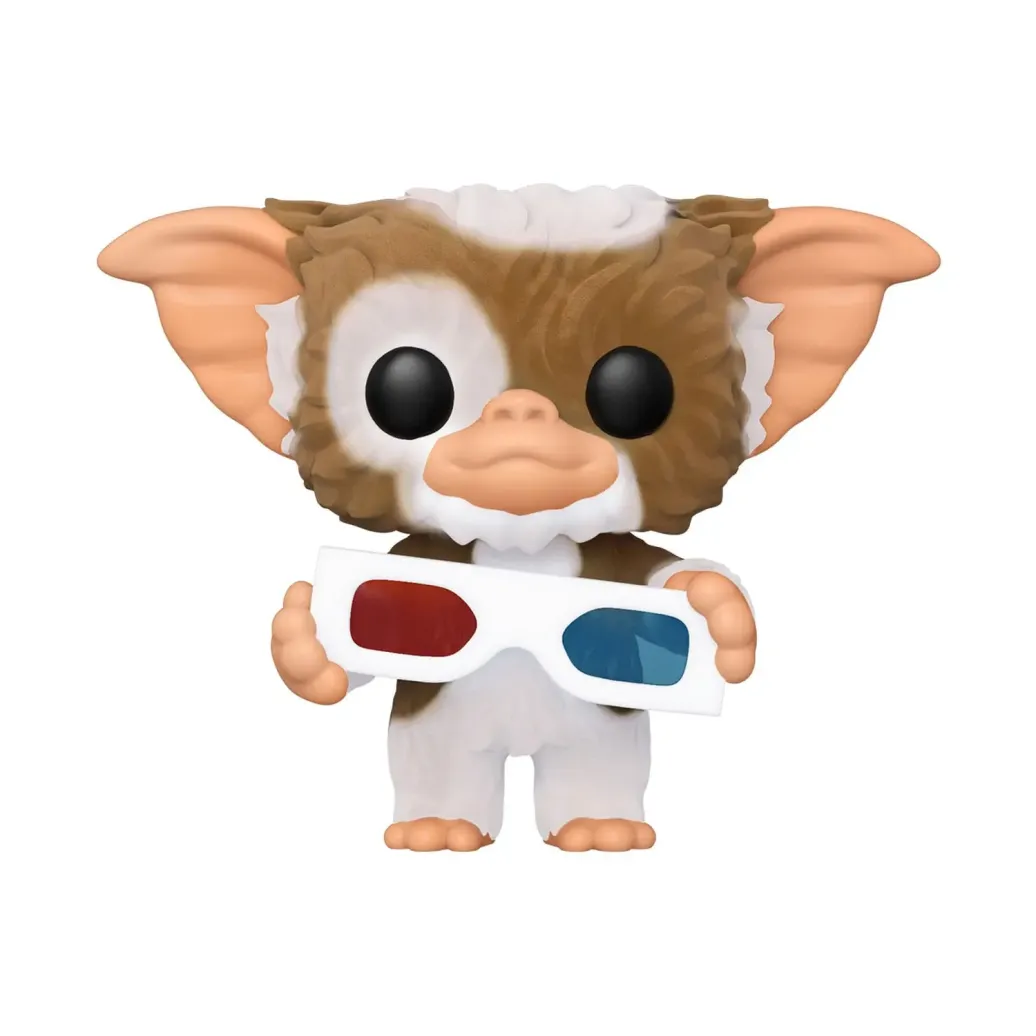 Gremlins POP! Movies Vinyl (Exc) Figur Gremlin with 3D Glasses Flocked 9 cm