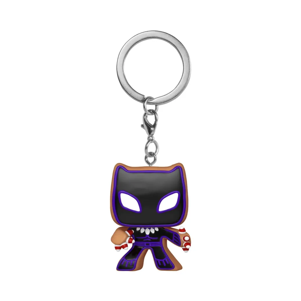 Marvel Holiday 2022 Pocket POP! Vinyl Schlüsselanhänger 4 cm Black Panther Display (12)