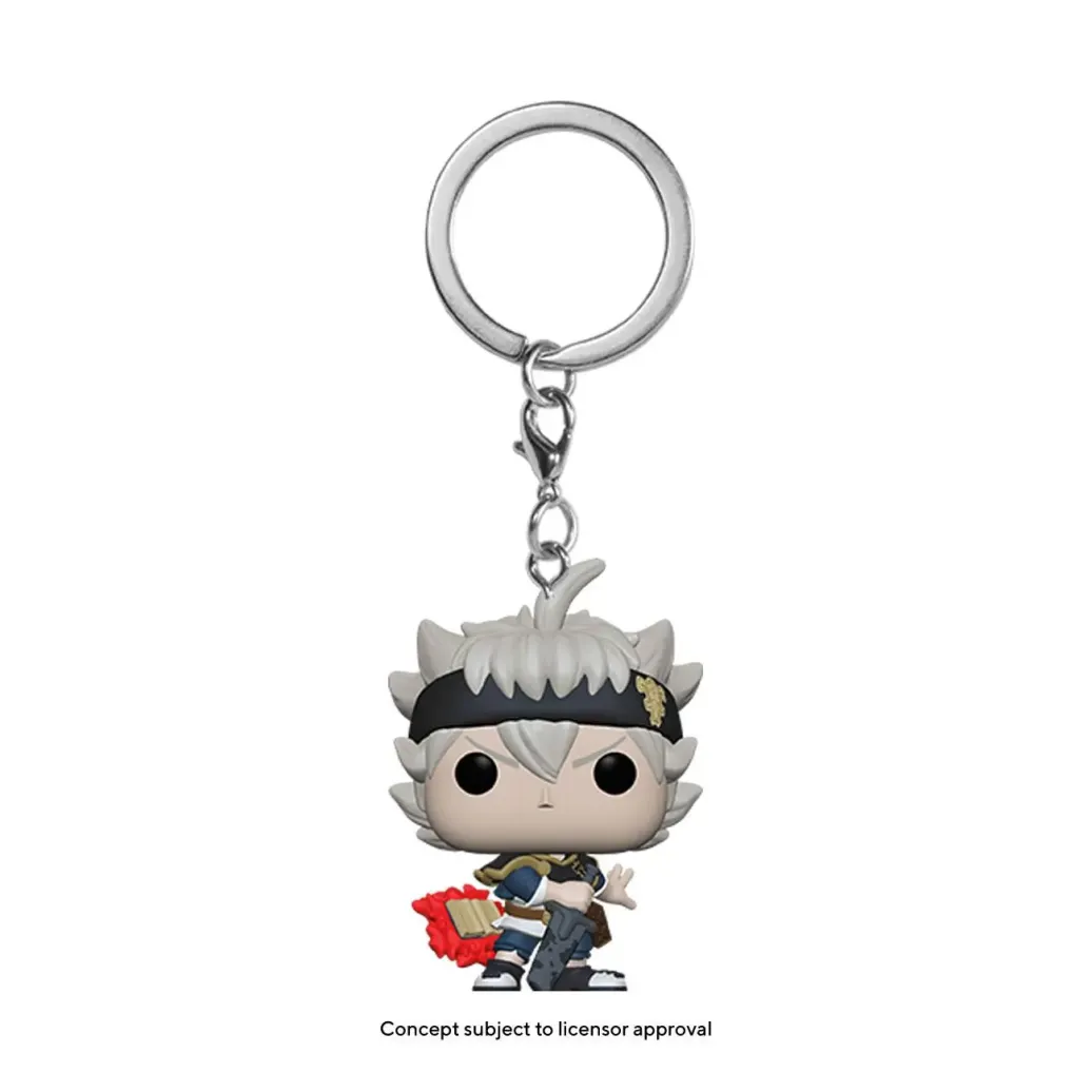 Black Clover Pocket POP! Vinyl Schlüsselanhänger 4 cm Asta Display (12)