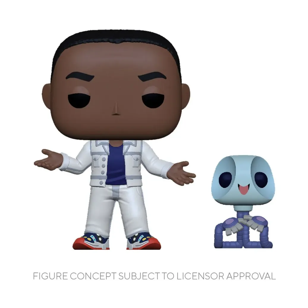 Space Jam 2 POP! Movies Vinyl Figur AI G w/Pete (Metallic) 9 cm