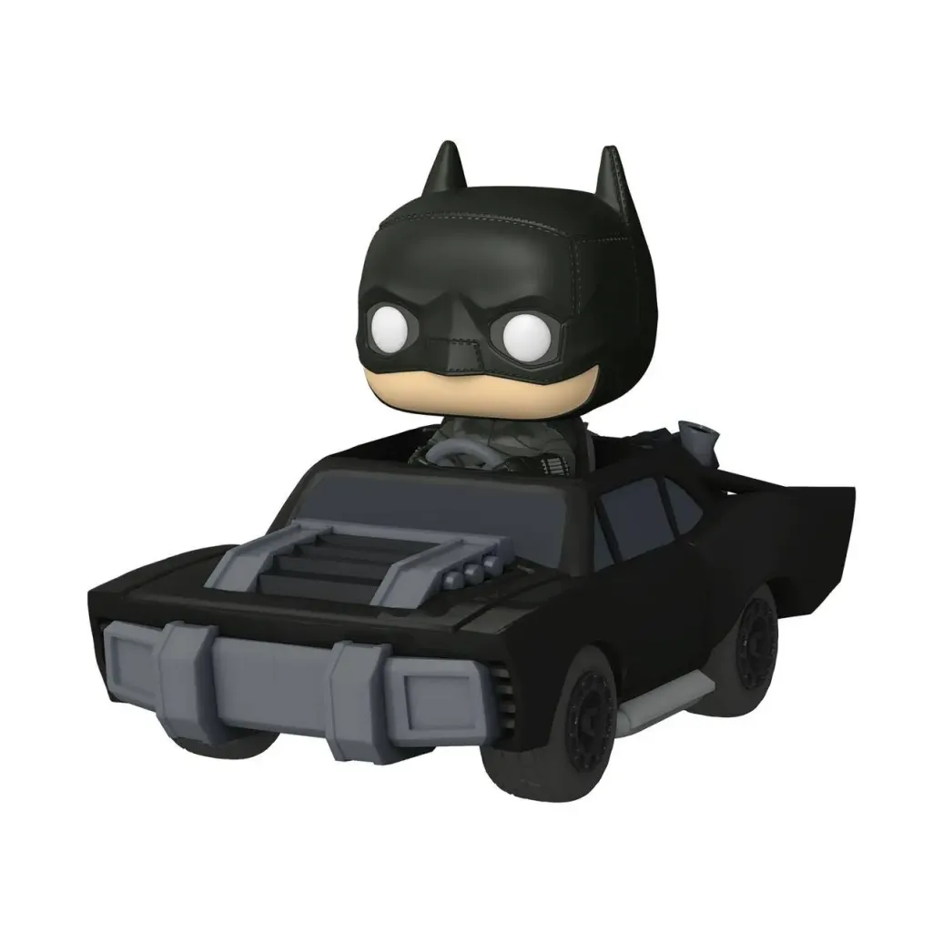 Batman POP! Rides Super Deluxe Vinyl Figur Batman in Batmobile 15 cm