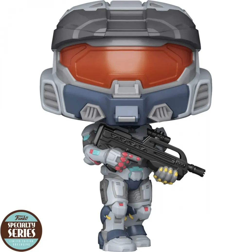 Halo Infinite POP! Games Vinyl Figur Mark VII w/Weapon Specialty Series 9 cm