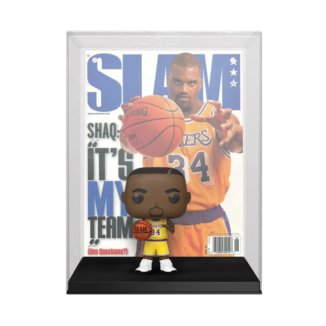 NBA Cover POP! Basketball Vinyl Figur Shaquille O'Neal (SLAM Magazin) 9 cm