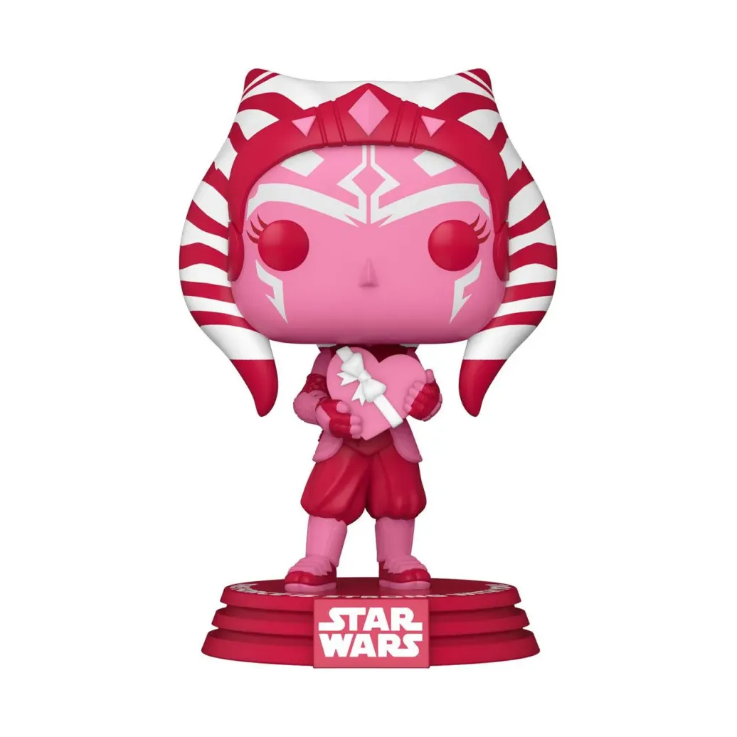Star Wars Valentines POP! Star Wars Vinyl Figur Ahsoka 9 cm