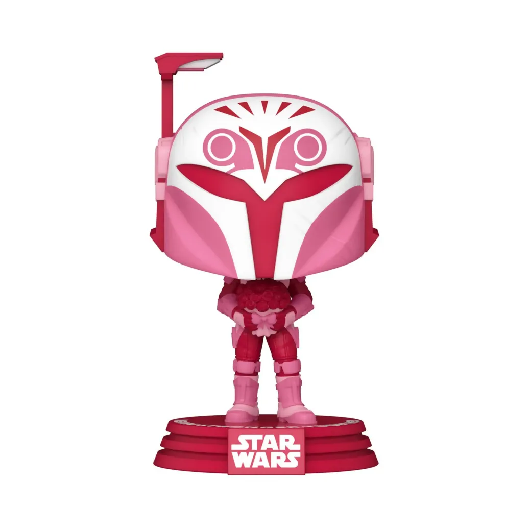 Star Wars Valentines POP! Star Wars Vinyl Figur Bo Katan 9 cm