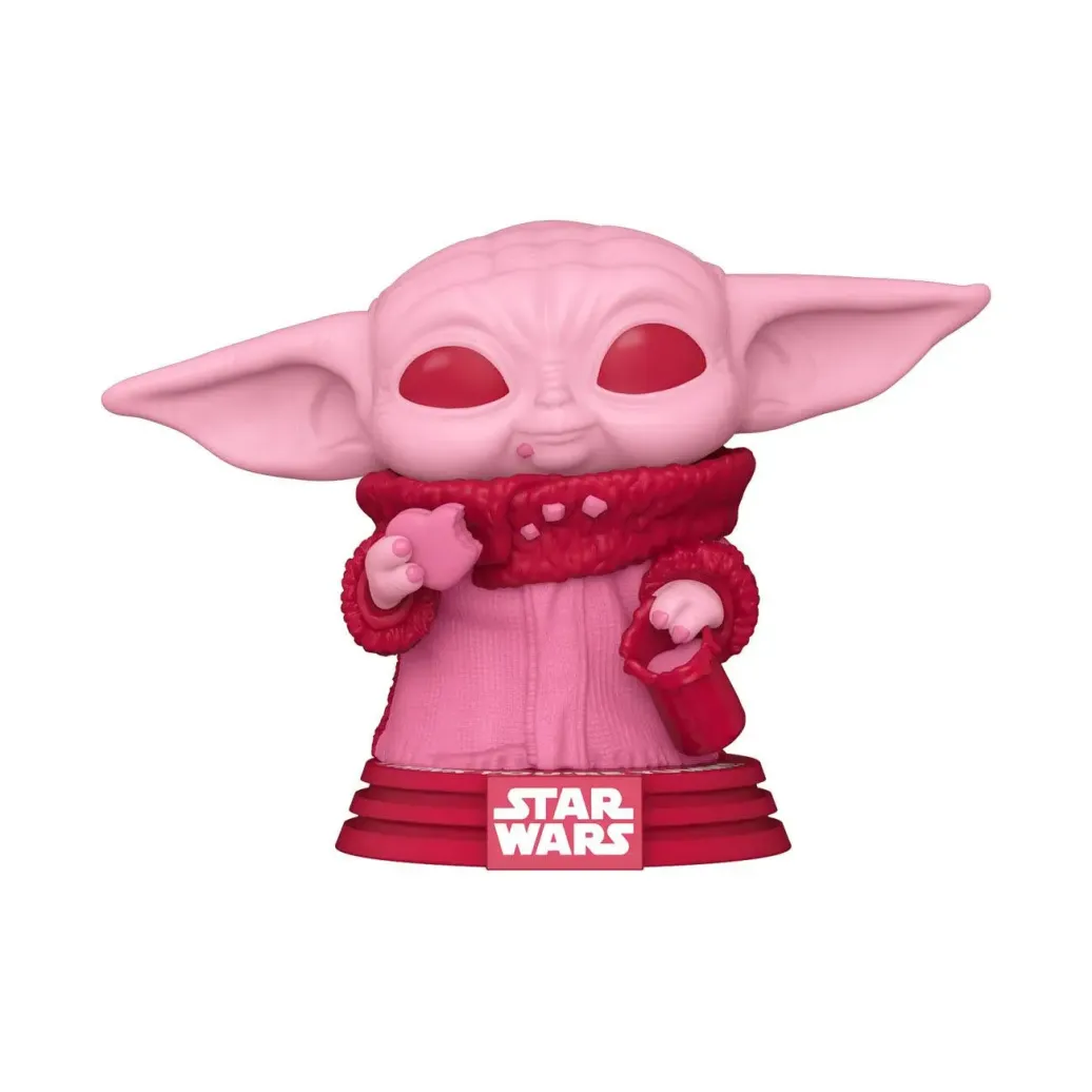 Star Wars Valentines POP! Star Wars Vinyl Figur Grogu 9 cm