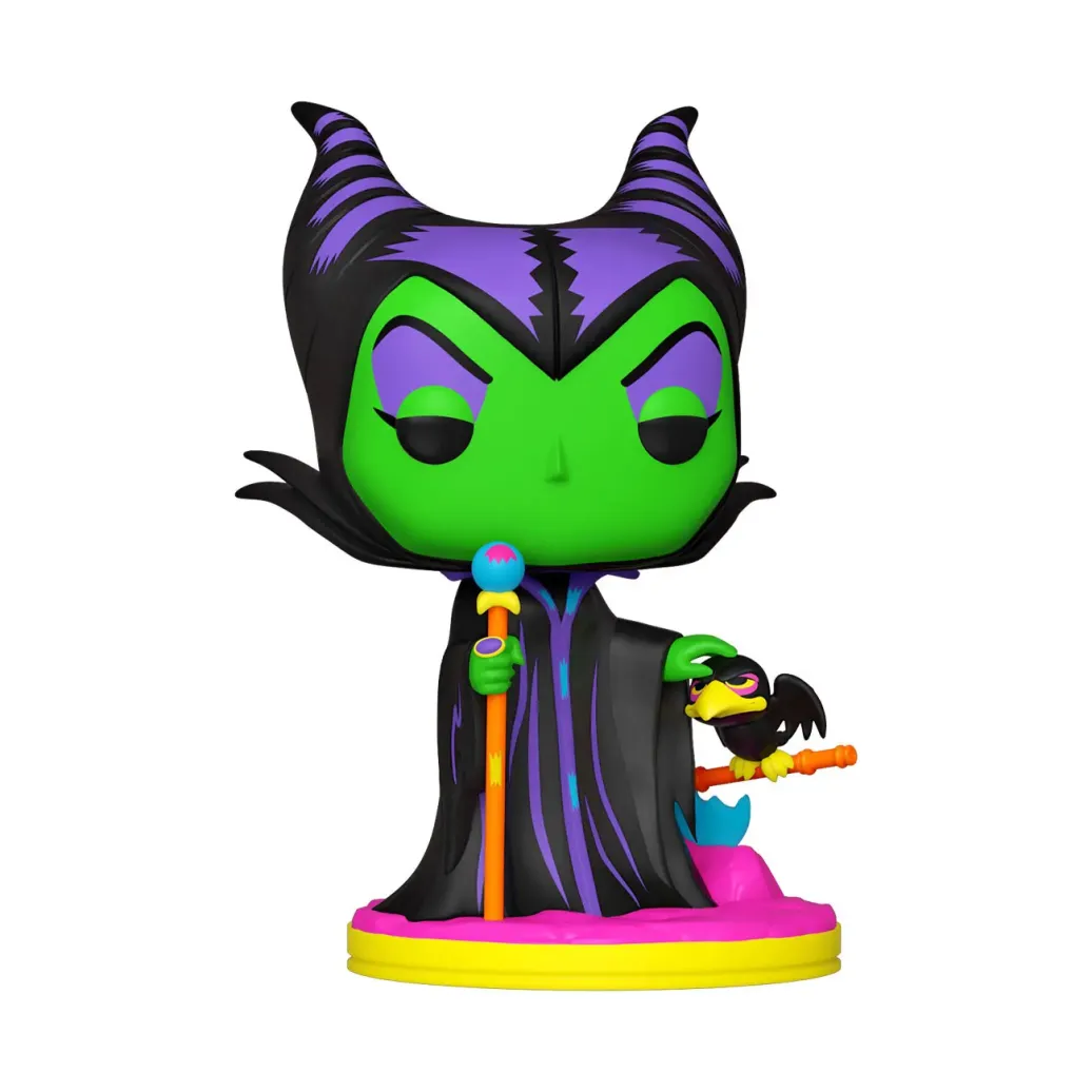 Disney Villains POP! Vinyl Figur Maleficent (Blacklight) 9 cm