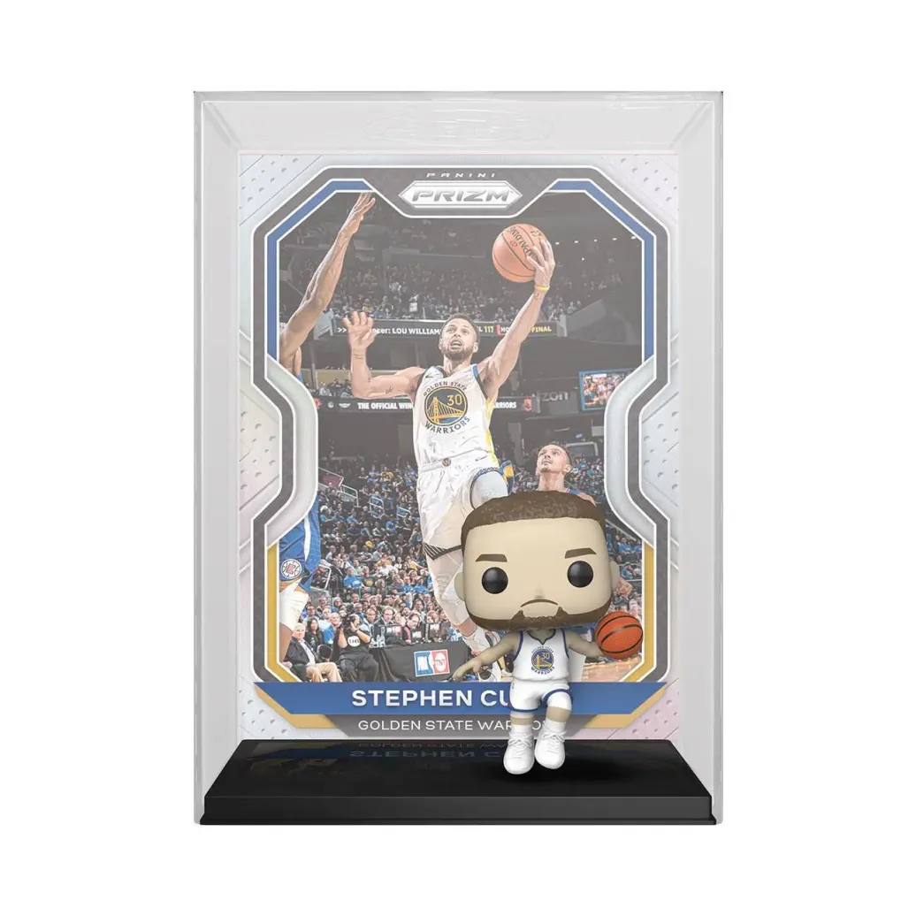 NBA Trading Card POP! Basketball Vinyl Figur Stephen Curry 9 cm