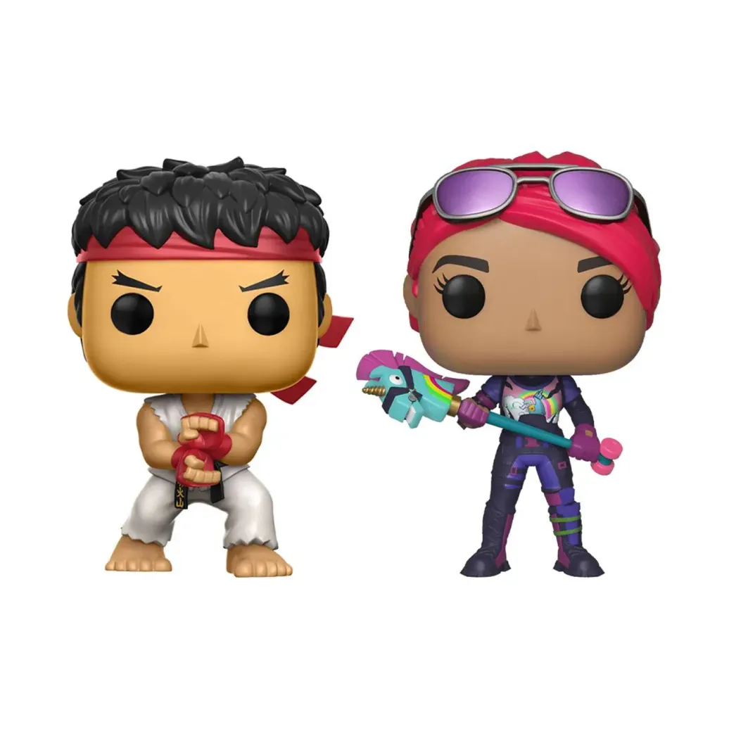 Fortnite POP! Games Vinyl Figuren 2er-Pack Ryu & Brite Bomber 5 cm