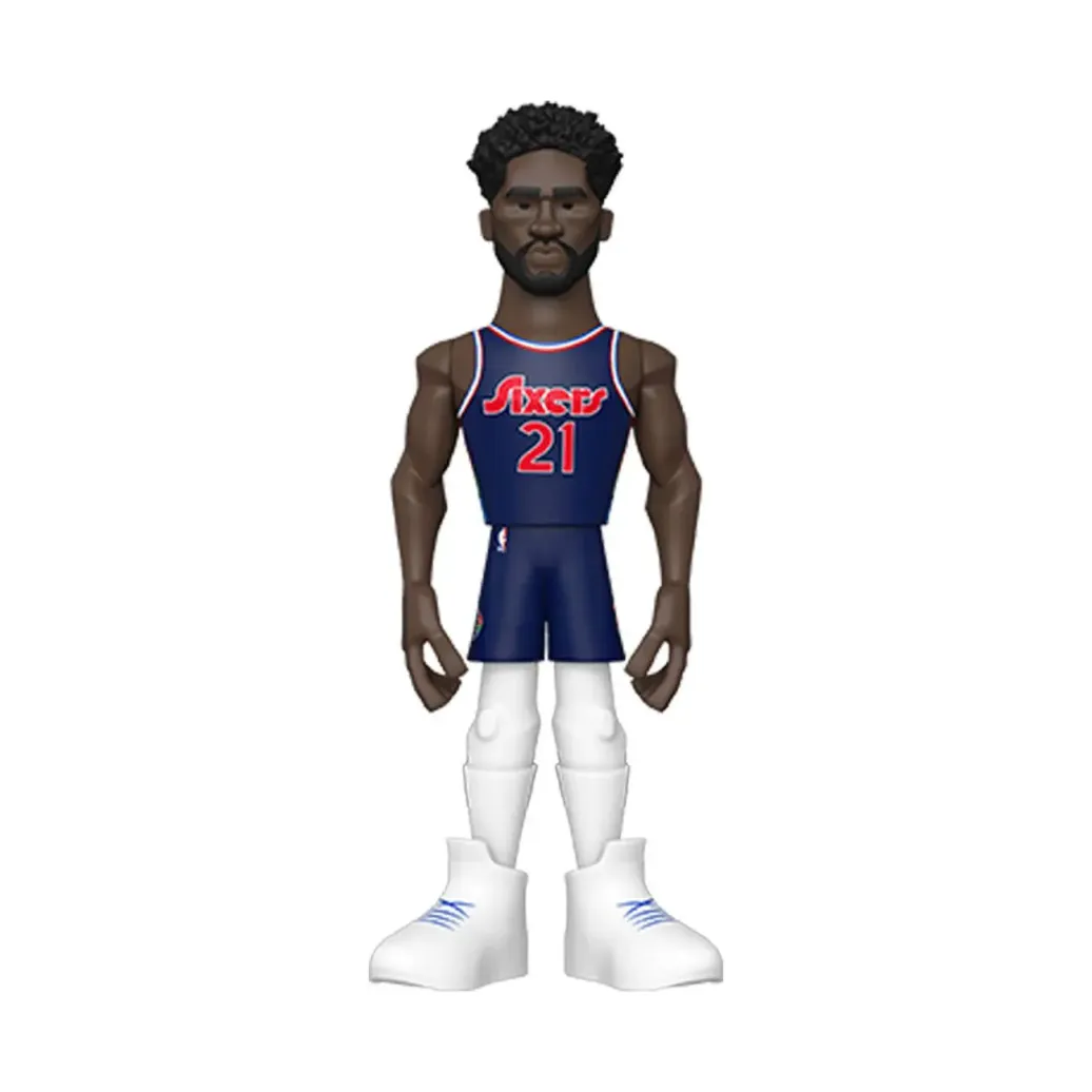 NBA: Sixers Vinyl Gold Figuren 13 cm Joel Embiid (CE'21) Sortiment (6)