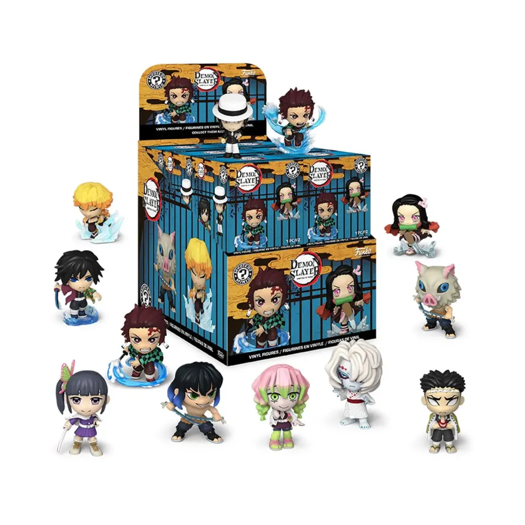 Demon Slayer Mystery Minis Vinyl Minifiguren 6 cm Display (12)
