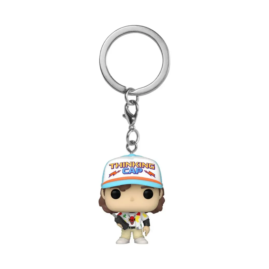Stranger Things POP! Vinyl Schlüsselanhänger 4 cm Dustin Display (12)