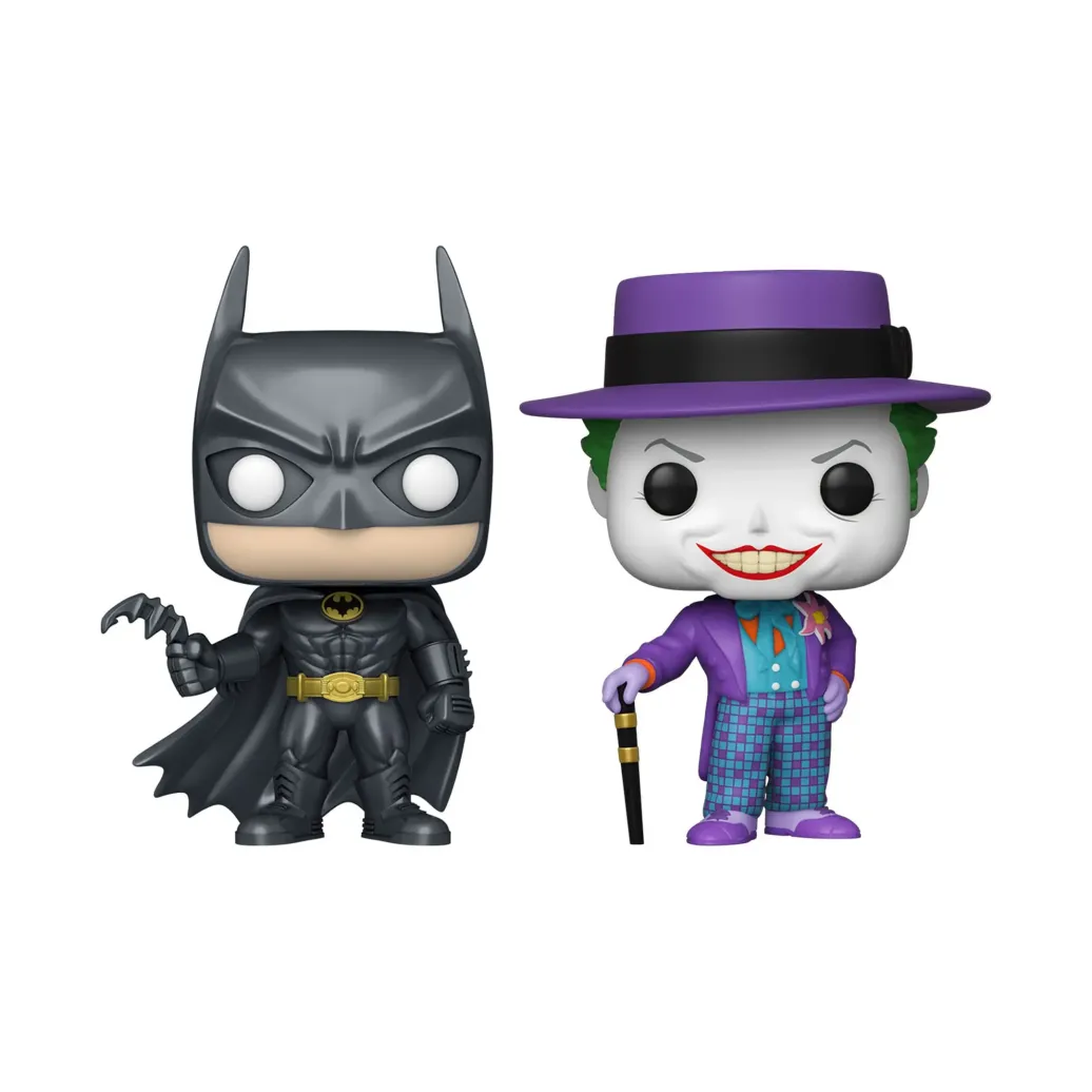 Batman (1989) POP! Heroes Vinyl Figuren 2er-Pack Batman & The Joker 9 cm