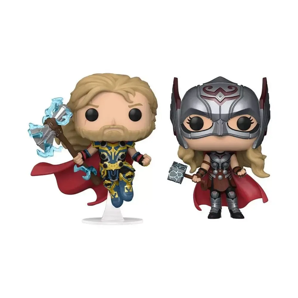 Thor: Love and Thunder POP! Vinyl Figuren 2er-Pack Thor & Mighty Thor 9 cm
