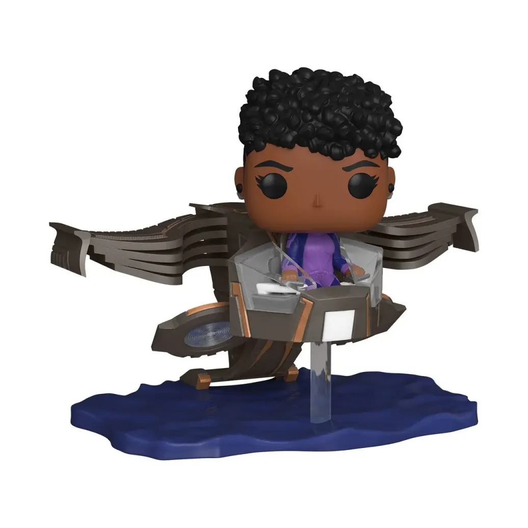 Black Panther: Wakanda Forever POP! Rides Super Deluxe Vinyl Figur Shuri in Sunbird 15 cm