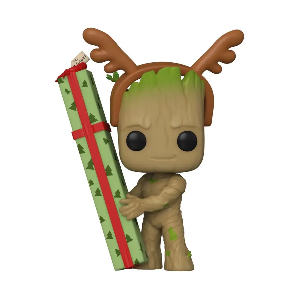 Guardians of the Galaxy Holiday Special POP! Heroes Vinyl Figur Groot 9 cm