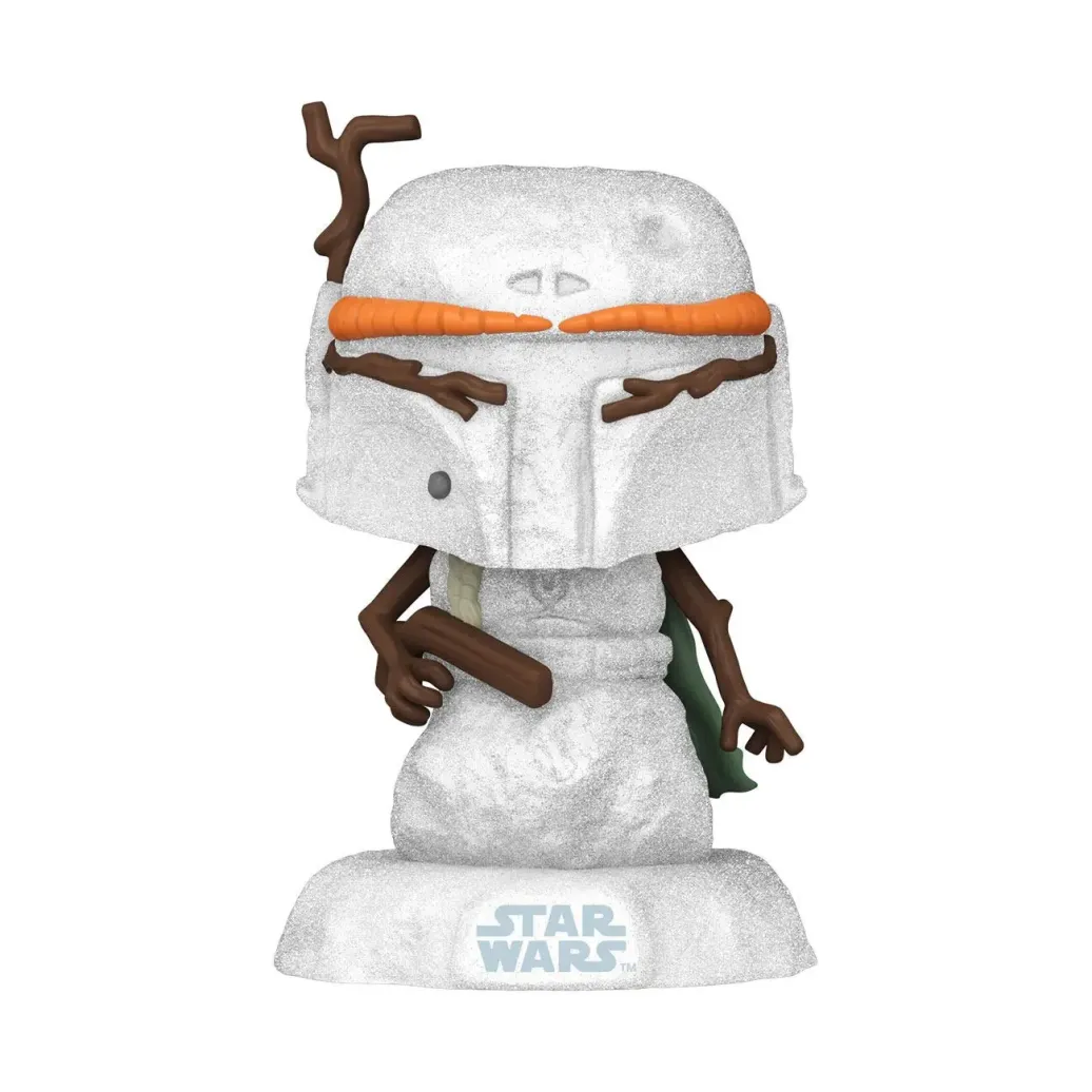 Star Wars Holiday 2022 POP! Heroes Vinyl Figur Boba Fett 9 cm