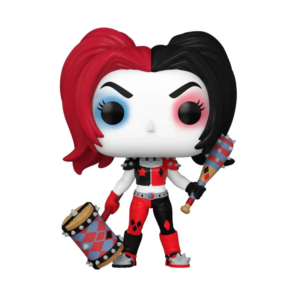 DC Comics: Harley Quinn Takeover POP! Heroes Vinyl Figur Harley with Weapons 9 cm