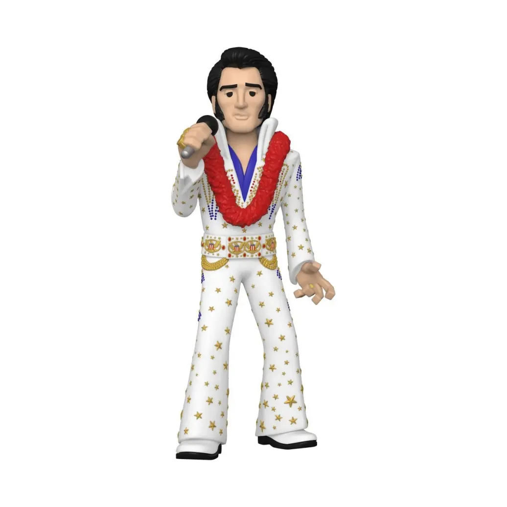 Elvis Vinyl Gold Figur 13 cm