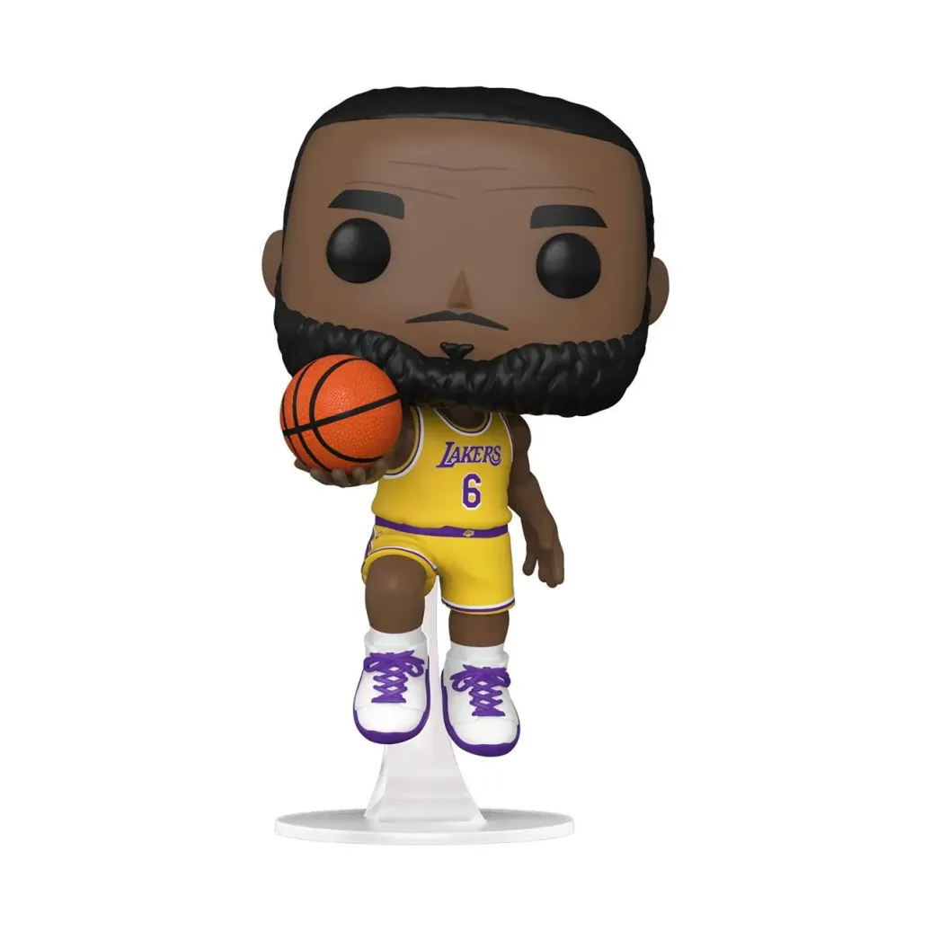 NBA POP! Sports Vinyl Figur LeBron James (Lakers) 9 cm