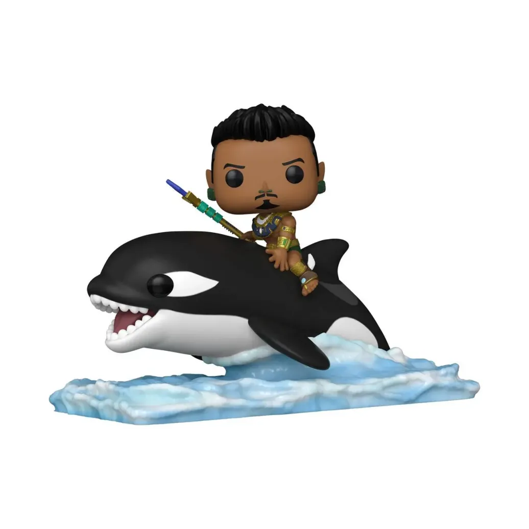 Black Panther: Wakanda Forever POP! Rides Super Deluxe Vinyl Figur Namor with Orca 15 cm