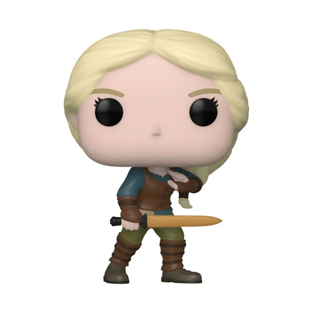 The Witcher POP! TV Vinyl Figur Ciri w/sword 9 cm