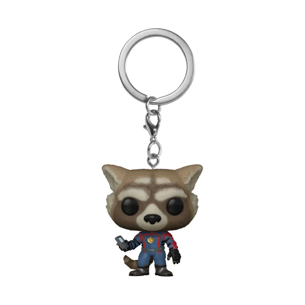 Guardians of the Galaxy Vol. 3 POP! Vinyl Schlüsselanhänger 4 cm Rocket Display (12)