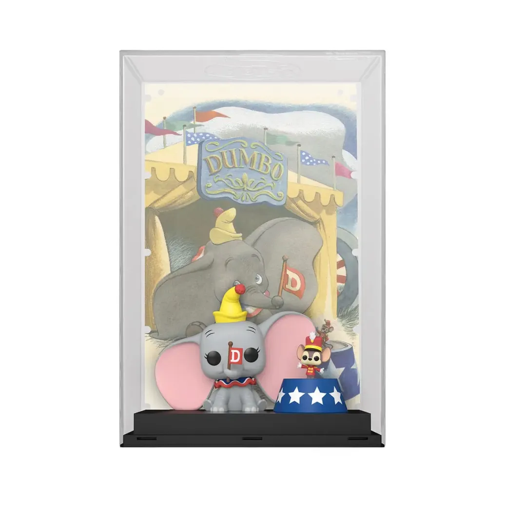 Disney's 100th Anniversary POP! Movie Poster & Figur Dumbo 9 cm