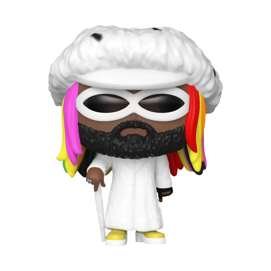 George Clinton POP! Rocks Vinyl Figur 9 cm