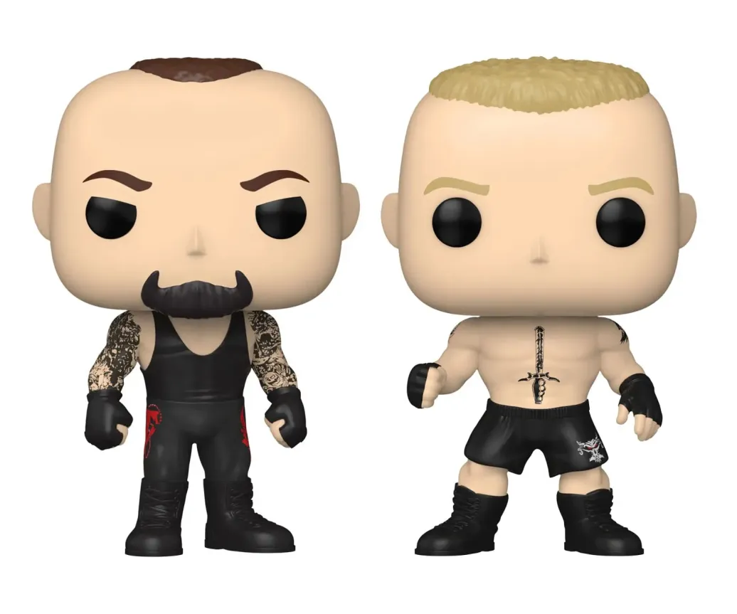 WWE POP! Vinyl Figuren 2er-Pack Lesnar/Undertaker 9 cm