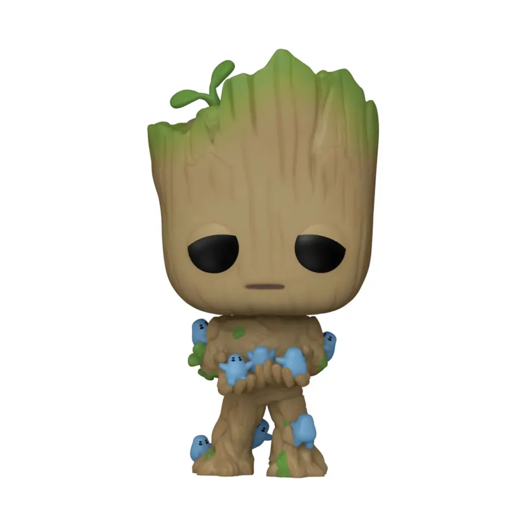 Ich bin Groot POP! Vinyl Figur Groot w/ Grunds 9 cm
