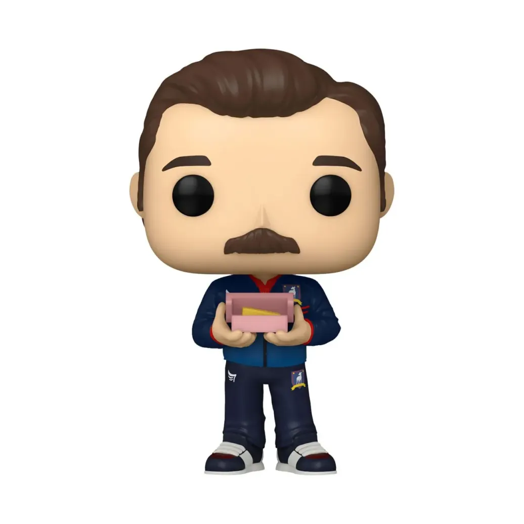 Ted Lasso POP! TV Vinyl Figur Ted w/biscuits 9 cm