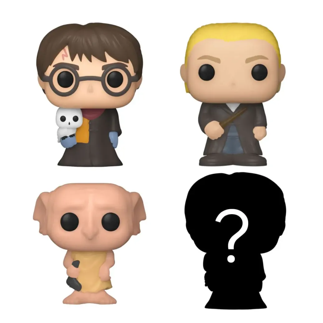 Harry Potter Bitty POP! Vinyl Figuren 4er-Pack Harry 2,5 cm
