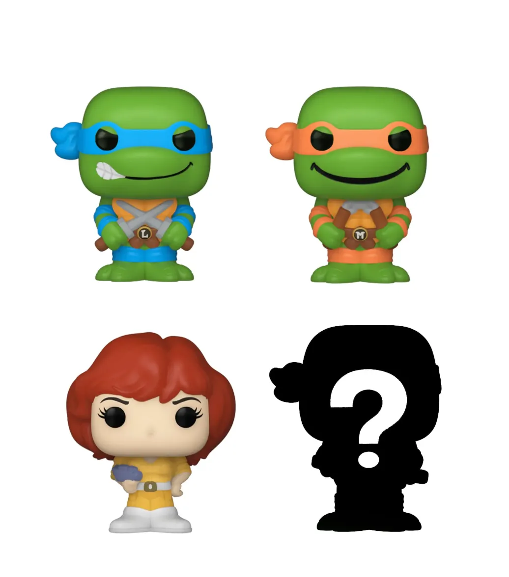 Teenage Mutant Ninja Turtles Bitty POP! Vinyl Figuren 4er-Pack Leonardo 2,5 cm