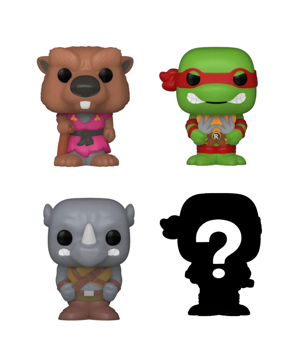 Teenage Mutant Ninja Turtles Bitty POP! Vinyl Figuren 4er-Pack Splinter 2,5 cm